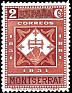 Spain 1931 Montserrat 2 CTS Castaño Rojizo Edifil 637